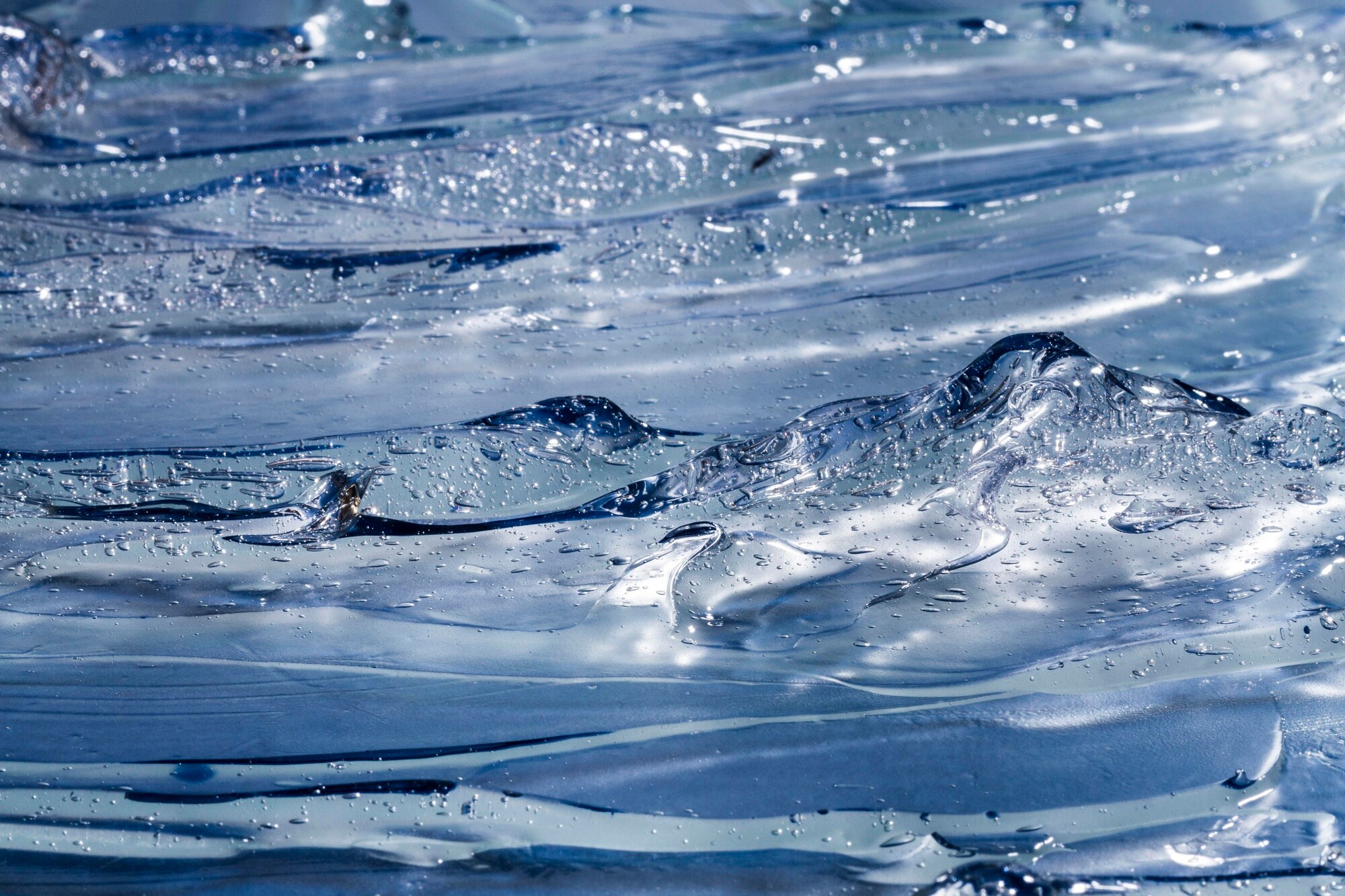 Superficie de agua en movimiento